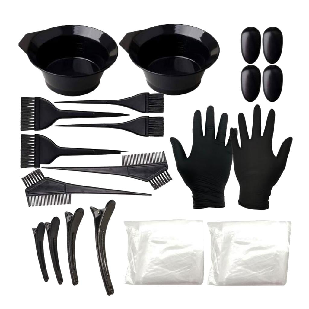 22 piece Professional Salon Hair Coloring Kits Set Hair Color Supplies ...