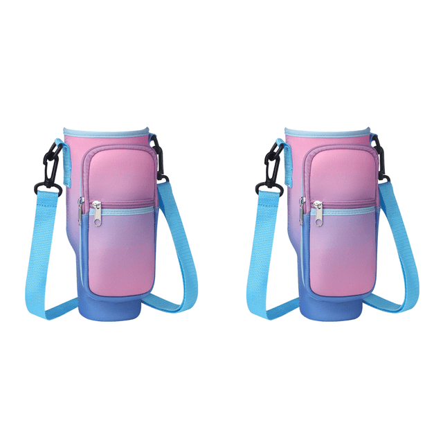 Funda para 40 Oz Botella Portátil Porta Llaves () Púrpura