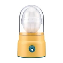 Taotanxi Manual Puller, Portable Egg Spinner Scrambler In Shell For Boiled Golden Eggs, Silicone Shaker Whisk Egg Yolk Mixer With Drawstring, Egg Homogenizer For Kitchen Cooking Yellow