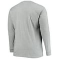 thumbnail image 3 of Men's Fanatics Heathered Gray New England Patriots Big & Tall Practice Long Sleeve T-Shirt, 3 of 3