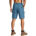 thumbnail image 6 of Mens Golf Shorts Relaxed Fit Stretch Business Casual Short Button Elastic Waist Bermuda Workout Short, S, 6 of 8