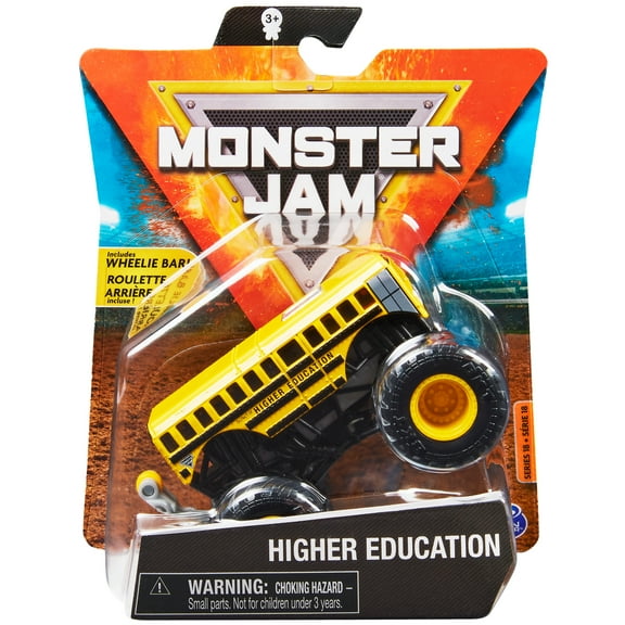 Monster Jam, Official Higher Education Monster Truck, Die-Cast Vehicle, Arena Favorites Series, 1:64 Scale