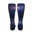 thumbnail image 6 of Pofeuu Planets Stars And Galaxies1 Print Stockings, Adult Running Hiking Socks for Youth and Adult-One Size, 6 of 8
