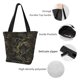 thumbnail image 4 of Disketp Gold Gloss Outline Floral Bolsa de Hombro Casual para Mujer, Bolso Cruzado para Compras, Viajes y Uso Diario, 4 of 6