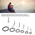 thumbnail image 3 of Rod Guide Rings, Stainless Steel Ceramic Rod Top Tip Light Weight 6PCS  for DIY Rod, 3 of 7