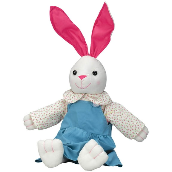 Springtime Girl Bunny, Plush Keepsake Gift, 20” High