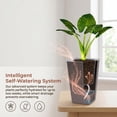 thumbnail image 3 of Tall Self Watering Planter with Drainage Holes, Large Square Flower Pot for Indoor Outdoor Plants, Lightweight Taper Planter for Patio, 3 of 6