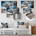thumbnail image 4 of Designart "Front Porch Tales Turquoise Farmhouse Charm IV" Farm Metal Wall Art Prints, 4 of 5