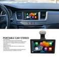 thumbnail image 4 of Pantalla De Coche Para Montaje En Tablero, Receptor De Radio Estéreo Portátil Para Coche De 7 Pulgadas Para Vehículos, 4 of 7