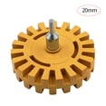 thumbnail image 1 of 4 inch Pneumatic Rubber Remover Wheel Car Decal and Sticker Removal Eraser Decal Removal Scraper Tools, 1 of 7