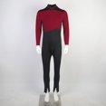 thumbnail image 1 of ST mono estrella la próxima generación insignia rek Cosplay disfraz rojo azul amarillo Halloween adultos Zentai disfracesrojoMETRO Deng Xun unisex, 1 of 2
