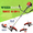 2 in 1 (Red), variant on Floseru New Weed Eater Gas Powered 52cc 2-Stroke Gas Crank, 2 in 1 Grass Trimmer, Multi-Functional Trimming Tool - String Trimmer, Brush Trimmer