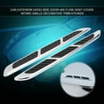 thumbnail image 1 of Car Airflow Vent, Universal Decorative Anti-rust Hood Side Trim  For Car, 1 of 8
