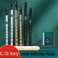 thumbnail image 3 of Irish Whistle Flute C/D key Ireland Tin Penny Whistle 6 Hole Flute Instrument, 3 of 6