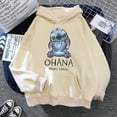thumbnail image 1 of Sudadera con capucha de Disney Stitch para mujer, jerséis Harajuku, Tops informales Kawaii bonitos, Sudadera con cuello redondo y estampado de Ángel, sudadera Extragrande, 1 of 5