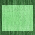 thumbnail image 1 of Ahgly Company Indoor Square Oriental Emerald Green Modern Area Rugs, 6' Square, 1 of 4