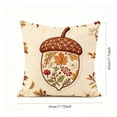 thumbnail image 4 of AuroraX Fall Pumpkin Throw Pillow Covers Thanksgiving Decorative Throw Pillowcase Outdoor Farmhouse Rustic Harvest Home Decor Beige, 4 of 7