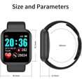 thumbnail image 4 of Reloj de fitness WATAHATIC con pantalla táctil de 1,44 pulgadas y monitor de frecuencia cardíaca, 4 of 7