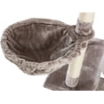 thumbnail image 5 of TRIXIE Roma Senior Plush & Sisal 7-Level 70" Cat Tree with Scratching Posts, Platforms & Cat Toys, Gray, 5 of 9