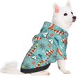 thumbnail image 5 of Cauagu Sea Lighthouse Pattern Winter Pet Hoodie Sweatshirts- Dog Hoodie Sweater with Leash Hole - Cute Dog Hoodie - Pet Clothes Puppy Cat Custume -Large, 5 of 8