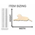 thumbnail image 2 of Unfinished Wood Dog Silhouette - Craft- up to 46" DIY 14" / 3/4", 2 of 3