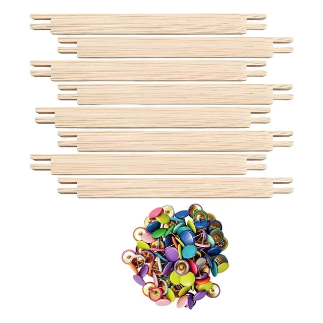 8 piezas de para bordado, suministros de para bordado, pintura al óleo multiusos, pósteres, bastidor de madera resistente para lienzo.