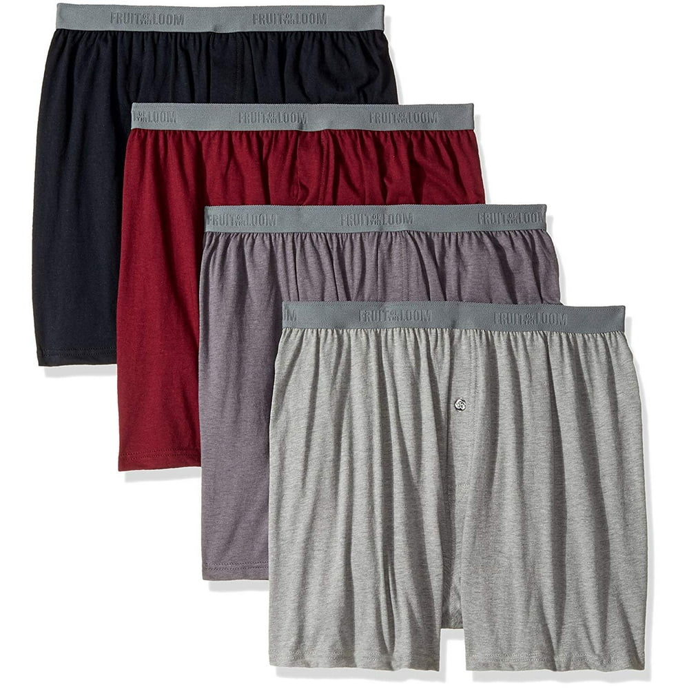 Fruit of the Loom - Fruit of the Loom Men's 100% Cotton Assorted Knit ...