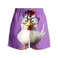 thumbnail image 6 of COSFO Summer Swim Trunks Men Beach Casual Funny Animal Print Board Shorts Drawstring Elastic Waist Swimming Quick Dry Relaxed Fit Bathing Suits, 6 of 6