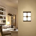 thumbnail image 3 of Lámpara De Pared Led De 18W Para Exteriores Ip55 85-265V, Lámpara De Pared Impermeable Para Exteriores, Lámpara Cuadrada Para Jardín, Lámpara Para Pasillo, Balcón, Lámpara De Noche Para Dormitorio seitruly HA025614-05, 3 of 7