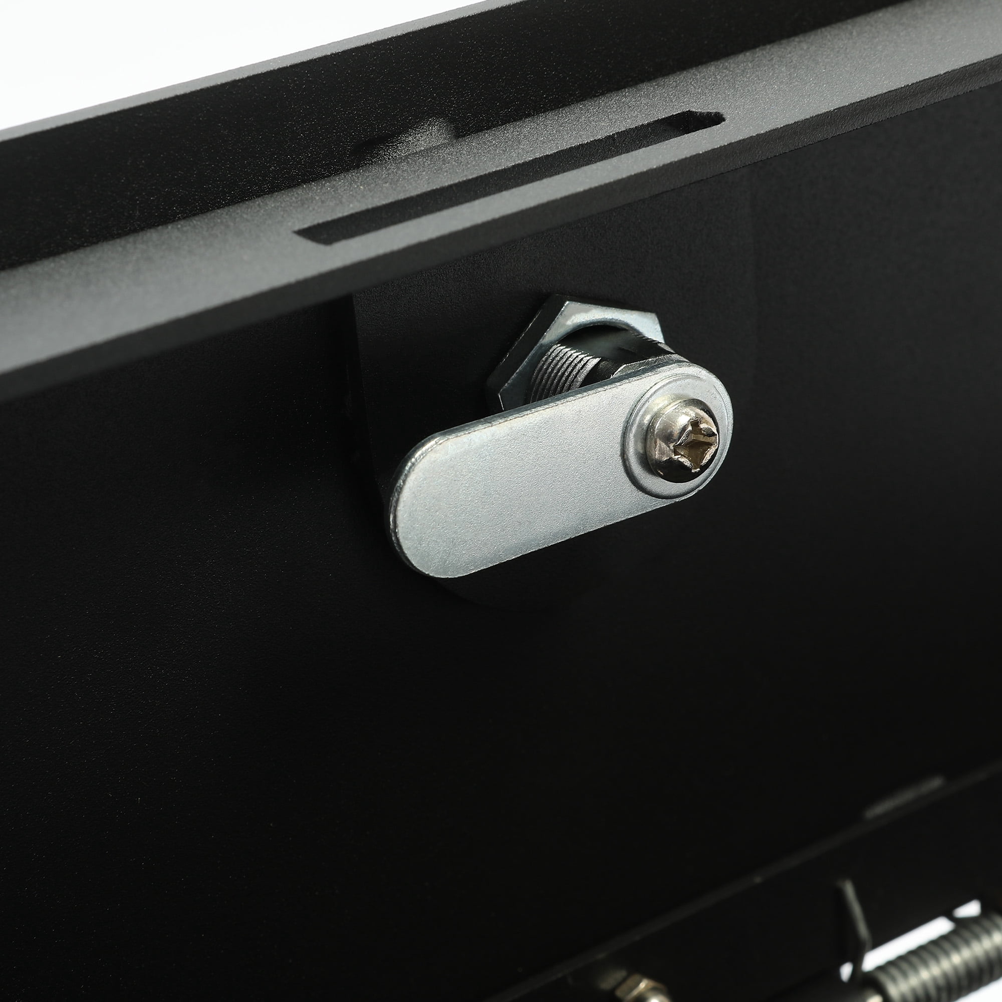 KOJEM Full Floor Center Console Gun Safe Vault for 2009-2018 Dodge Ram 1500 2500 3500 Lock Console Safe Vault Storage Box