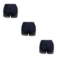 thumbnail image 4 of Advancent Traje de baño de talle alto para mujer Pantalones de baño Ropa de playa Natación Viajar S S 3Conjunto, 4 of 6