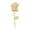 Golden, variant on Tnobhg Elegant Rose Flower Shape Brooch Rhinestones Inlaid Faux Pearl Pin Bouquet Suit Lapel Badge Women Wedding Coat Accessories