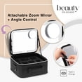 thumbnail image 4 of Bolsa de maquillaje BeautyOnboard con espejo LED de 3 niveles de brillo, 4 of 8