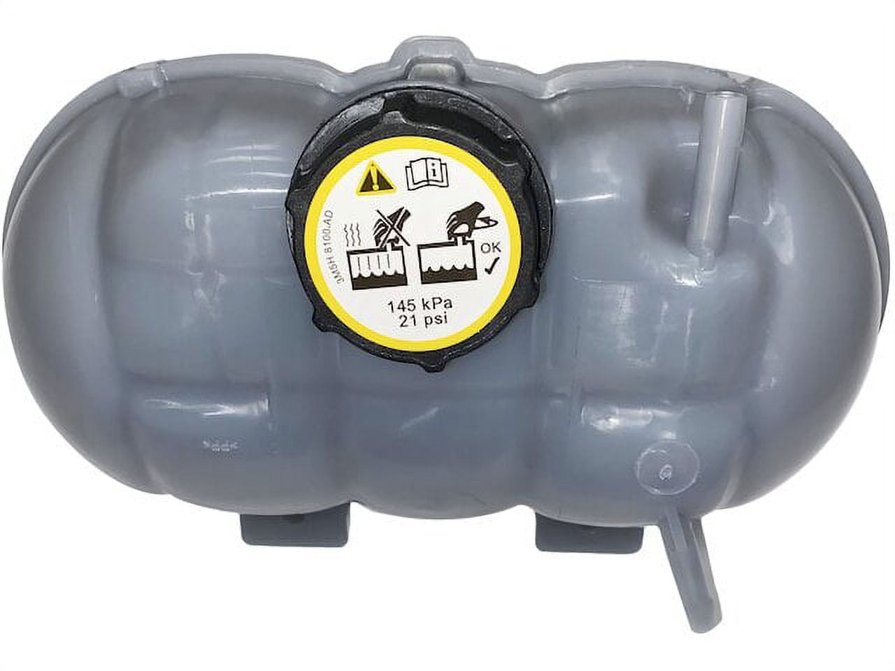 Engine Coolant Reservoir Radiator Expansion Overflow Tank - Compatible with 2015 - 2020 Ford Mustang 2016 2017 2018 2019