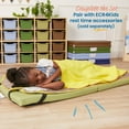 thumbnail image 5 of ECR4Kids SoftZone Folding Rainbow Rest Time Mat with Name Tag, Sleeping Pad, Earthtone, 5-Piece, 5 of 9