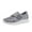A-Grey72, variant on Yuanlong Women's Mesh Sneakers Hook & Loop Low Top Soft Sole Shoes Solid Color Walking Athletic Shoes