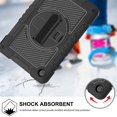 thumbnail image 6 of Xyhop Case for Samsung Galaxy Tab A9+ 11-inch 2023,Rotating Stand with Hand Shoulder Strap, 6 of 9