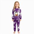 thumbnail image 5 of CAUYDY Girls Boys Halloween Cartoon Pajamas Cute Soft Long Sleeve Graphic Nighty PJS 2PCS Sleepwear Set,4Y, 5 of 8