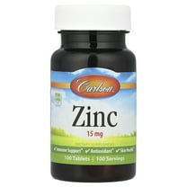 Carlson Laboratories Zinc 15mg 100 Tablet
