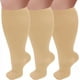 thumbnail image 3 of Calcetines de mujer, calcetines anchos, calcetines elásticos de talla grande, calcetines de presión, calcetines deportivos para pantorrilla, 3 of 4