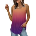 thumbnail image 2 of WZXFASHION Débardeurs pour Femmes Tenues d'Été 2025 Col Carré Chemises Décontractées Blouses, Débardeurs pour Femmes Tenues d'Été 2025 Col Carré Chemises Décontractées Blouses 50 % de Réduction Liquidation Débardeurs & Camis, 2 of 9