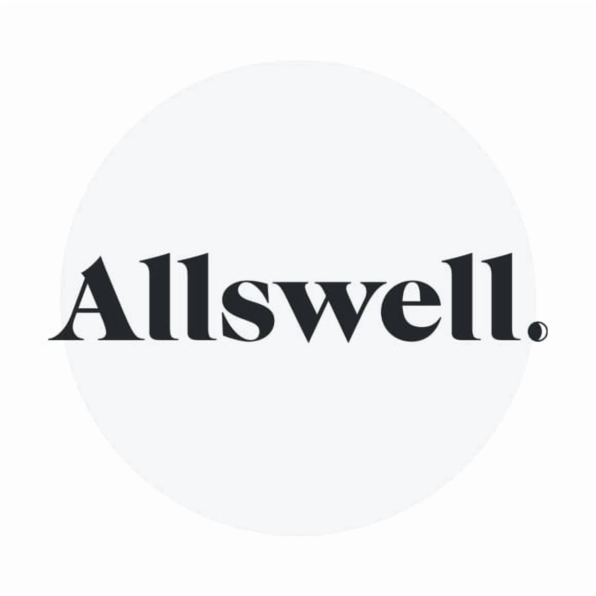 Allswell Wax Warmer Cream Ceramic with Wood Base