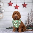 thumbnail image 4 of Christmas Dog Bandanas 2 Pack, Adorable Christmas Patterned Dog Bandanas for Boys and Girls, Durable Fabric, Bandanas for Small, Medium, Large, and Extra Large Dogs, 4 of 6
