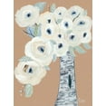 thumbnail image 2 of Ebert, Roey 25x32 Black Ornate Wood Framed with Double Matting Museum Art Print Titled - Blooming Birch Vase II, 2 of 4