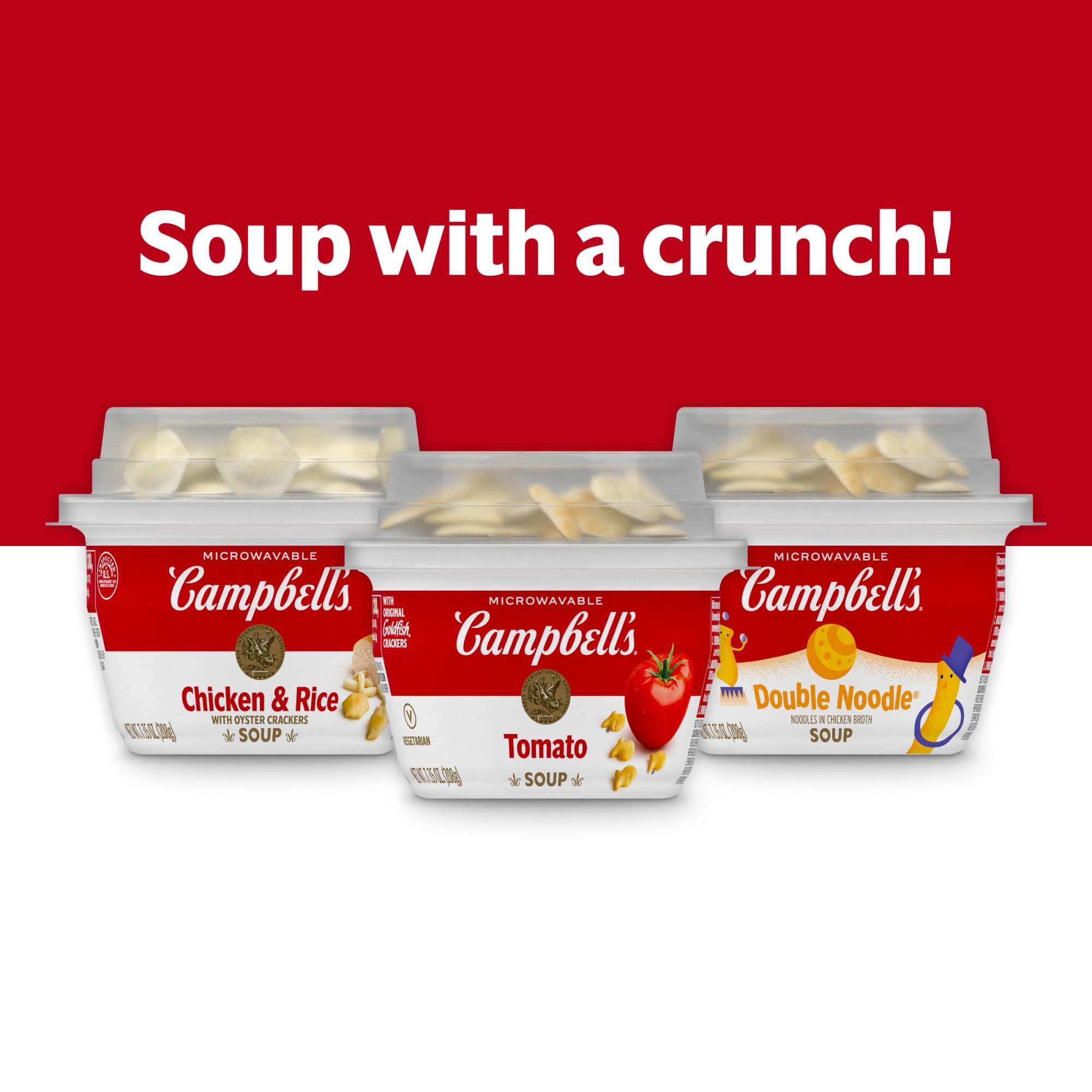 Campbell's Cream of Shrimp Soup - 1961  Shrimp soup, Snack mix, Seasoned  nuts