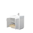 thumbnail image 6 of Wyndham Collection Miranda 36" Wood Single Bathroom Vanity in Black/Dark Blue, 6 of 7