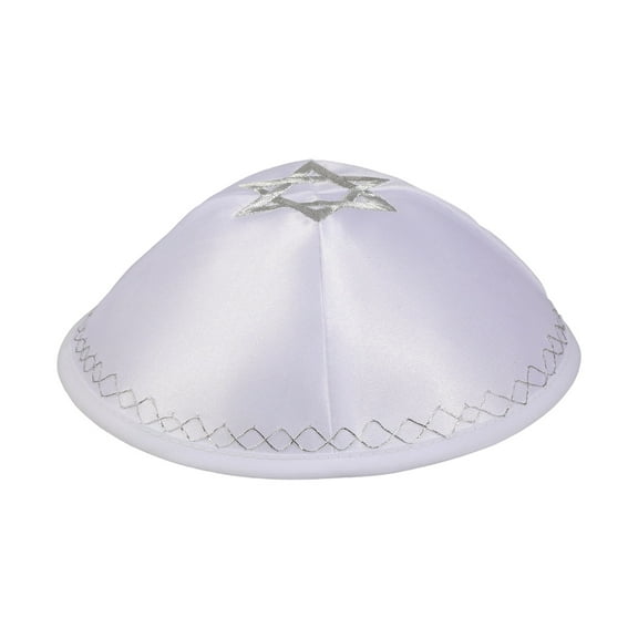 Men's Embroidered Yarmulke Round Kippah, Comfortable Skull Cap Religious Ceremonies Outdoor Activities Daily Use