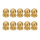 thumbnail image 1 of 10 piezas perillas de gabinete perillas de bola redondas perillas de gabinete de baño dorado, 1 of 5