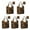 Halloween Pumpkins Bats, variant on 5 Pack Foldable Shopping Bag,Halloween Pumpkins Bats Spiders and Skulls Reusable Grocery Bags with Pockets,Large Reusable Tote Bags with Handles Waterproof & Lightweight