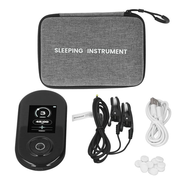 Dispositivo de ayuda para dormir para adultos con clip para las orejas, para aliviar la ansiedad y el estrés, para dormir rápidamente y prevenir el insomnio.